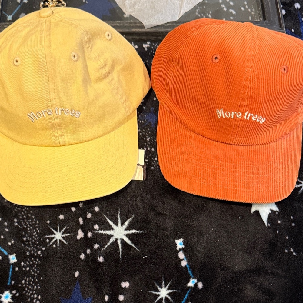 Will Bear Yellow and Orange 'More Trees' Caps